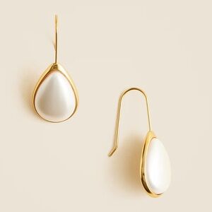 J.Crew stone teardrop earrings